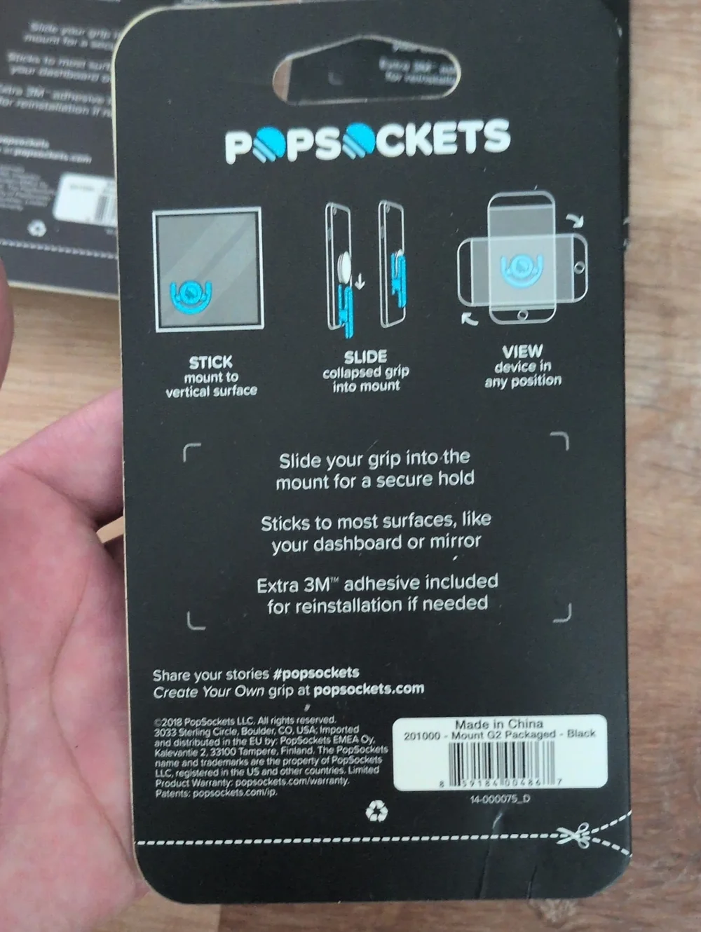 Popsocket Pop Grip And Multi Surface Mount Lot